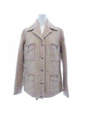 Chanel Jacket Beige 34 Pink
